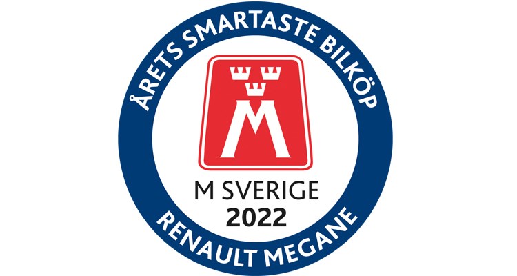 M Sverige utser årets smartaste bilköp 2022 Renault Megane