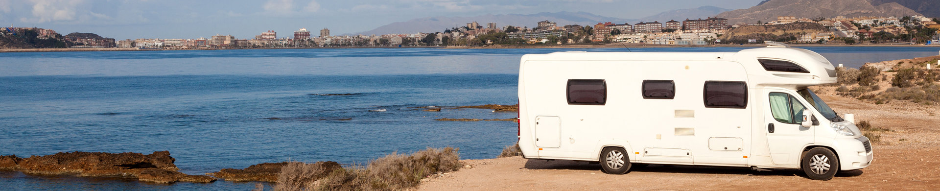 Banner husbil i Spanien