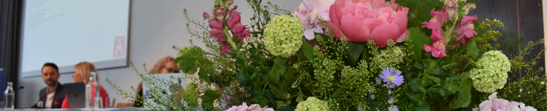 M Sverige Kongress Blommor O Presidiet