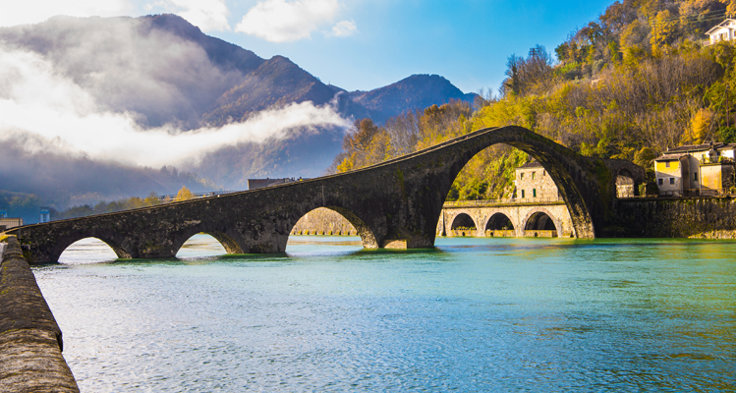 Ponte del Diavolo, Borgo a Mozzano.