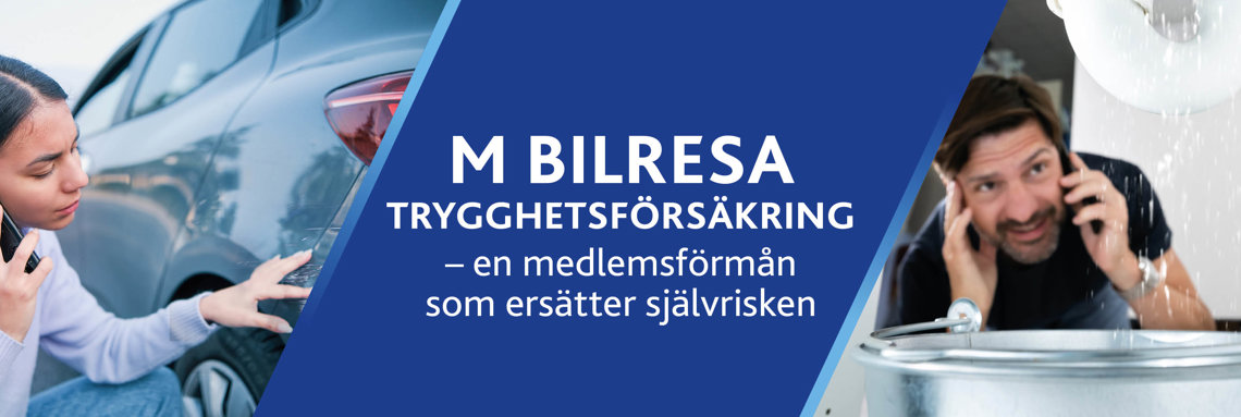 M Bilresa ingår i ditt medlemskap