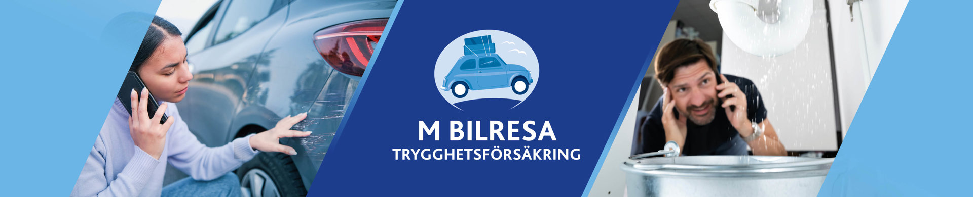 M Sverige M Bilresa Tilläggsförsäkring Banner