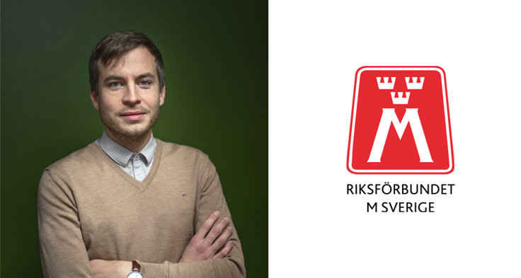 Carl-Erik Stjernvall, Riksförbundet M Sverige