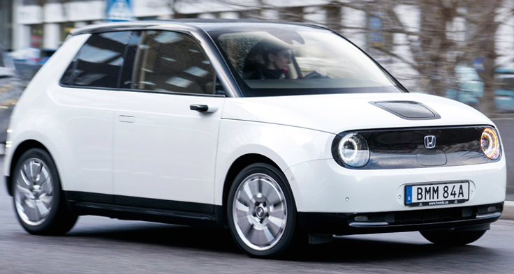 M Sverige Testar Små Elbilar Honda E Peugeot Och Renault