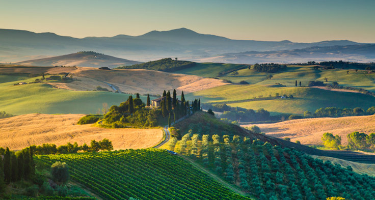 Val D’orcia, Siena.