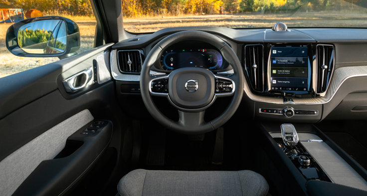 M Sverige Testar Volvo XC60 T8 Recharge AWD Instrumentpanel