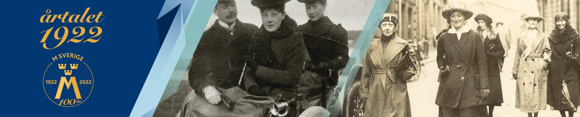 M Sverige firar 100 år Läs mer om startåret 1922