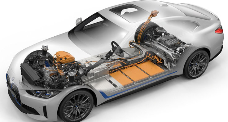 M Sverige Test BMW I4 M50 Plattform