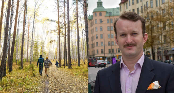 – Reflexerna ger mycket större framförhållning i trafiken, säger Jacob Sidenvall, Riksförbundet M Sverige.