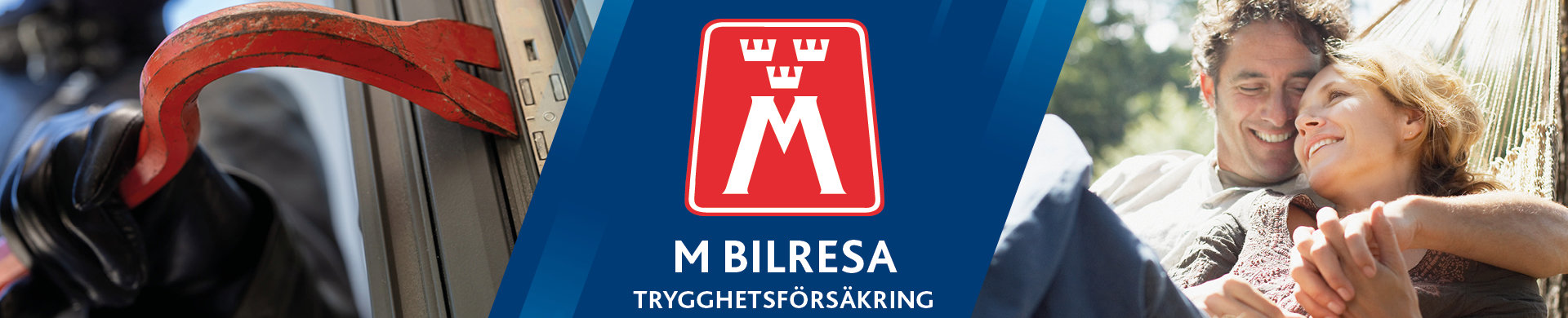 M Sverige M Bilresa Tilläggsförsäkring Banner