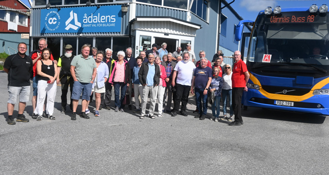 12 augusti 2025: Lokalklubb Västerbotten utflykt till Ådalens bildemontering, Hernö Gin och Bilmuséet i Härnösand.