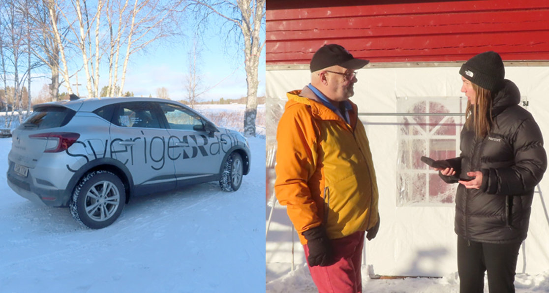 1 februari 2025: Stig-Björn "Sudden" Sundell intervjuas av lokalradion om rattsurf.