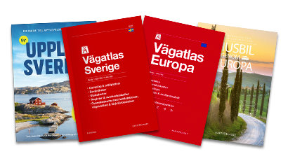 M Butik har ett brett sortiment av kartböcker