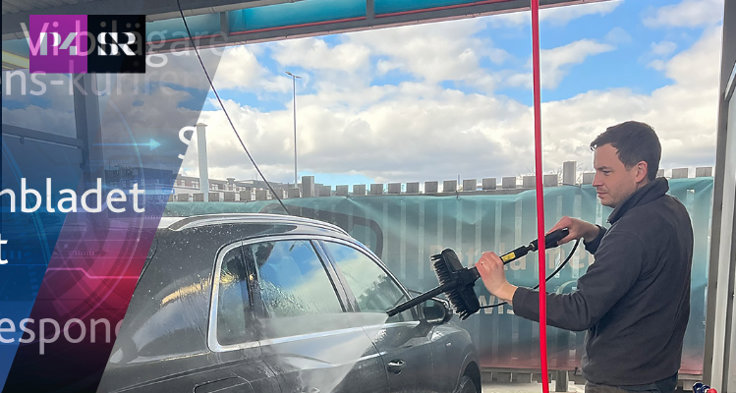 M Sveriges tekniska expert Carl-Erik Stjernvalls bästa biltvättstips är "ha inte bråttom".