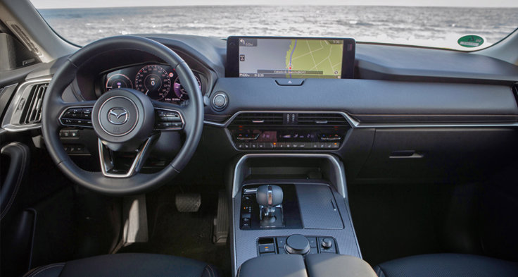 M Sverige Test Av Mazda CX 60 2022 Instrumentpanel