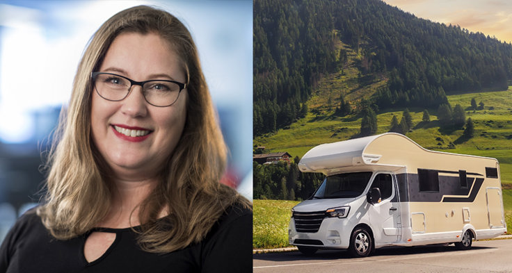 – Kom ihåg att reglerna även gäller för den som reser med en helt ny husbil eller husvagn, säger Katja Runestam Prinzell, reserådgivare på M Sverige.