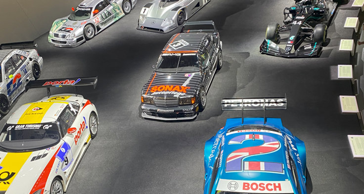 Racinghistoria hos Mercedes.