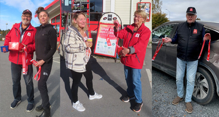 25 september 2026: Stig-Björn ”Sudden” Sundell, Inger Olofsson och Åke Hultgren delade ut viltbanden.