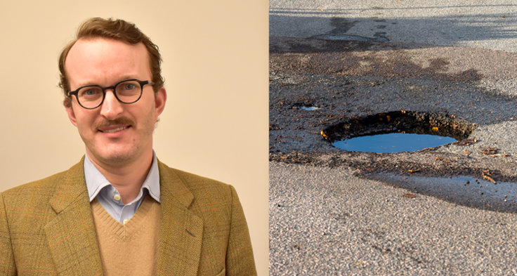 – Under maj förra året fick Trafikverket in nästan dubbel så många anmälningar om vägskador som året innan, säger Jacob Sidenvall pressekreterare på Riksförbundet M Sverige.